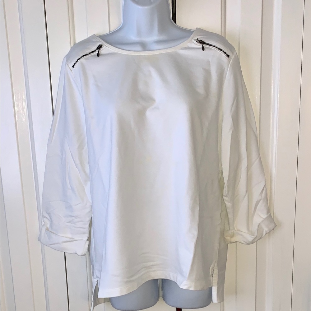 DESIGNED BY CHICOS!!!!! 3/4 Sleeve Top